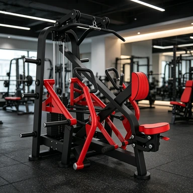 Seated Row Machine – Equipment For Building Back Thickness factory